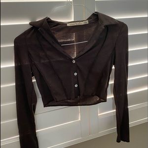 Liberty Love Long Sleeve Crop Top